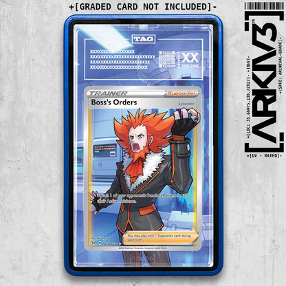 ARKIV3 TAG graded front - Blue