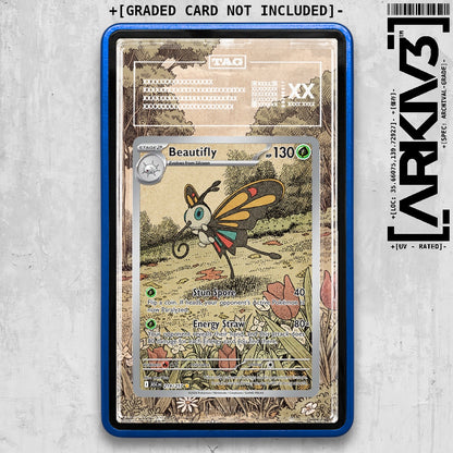 ARKIV3 TAG graded front - Blue