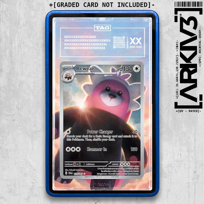ARKIV3 TAG graded front - Blue