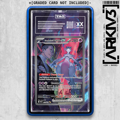 ARKIV3 TAG graded front - Blue