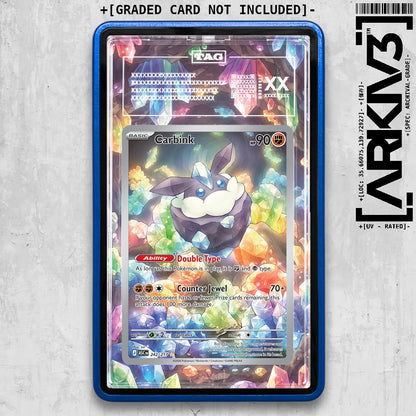 ARKIV3 TAG graded front - Blue