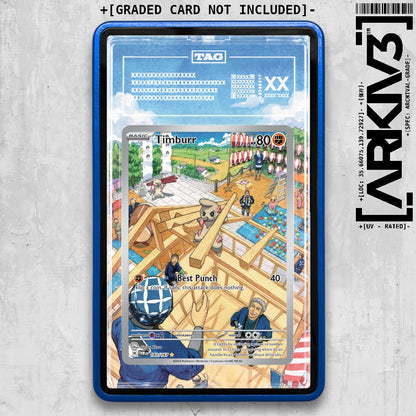 ARKIV3 TAG graded front - Blue