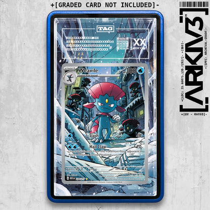 ARKIV3 TAG graded front - Blue
