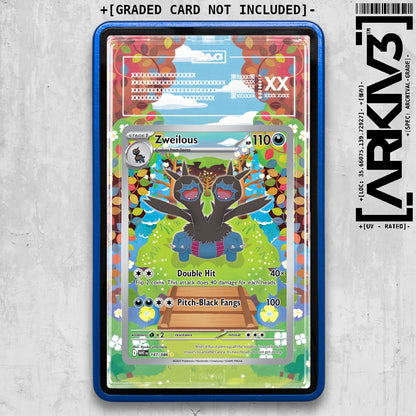 ARKIV3 TAG graded front - Blue