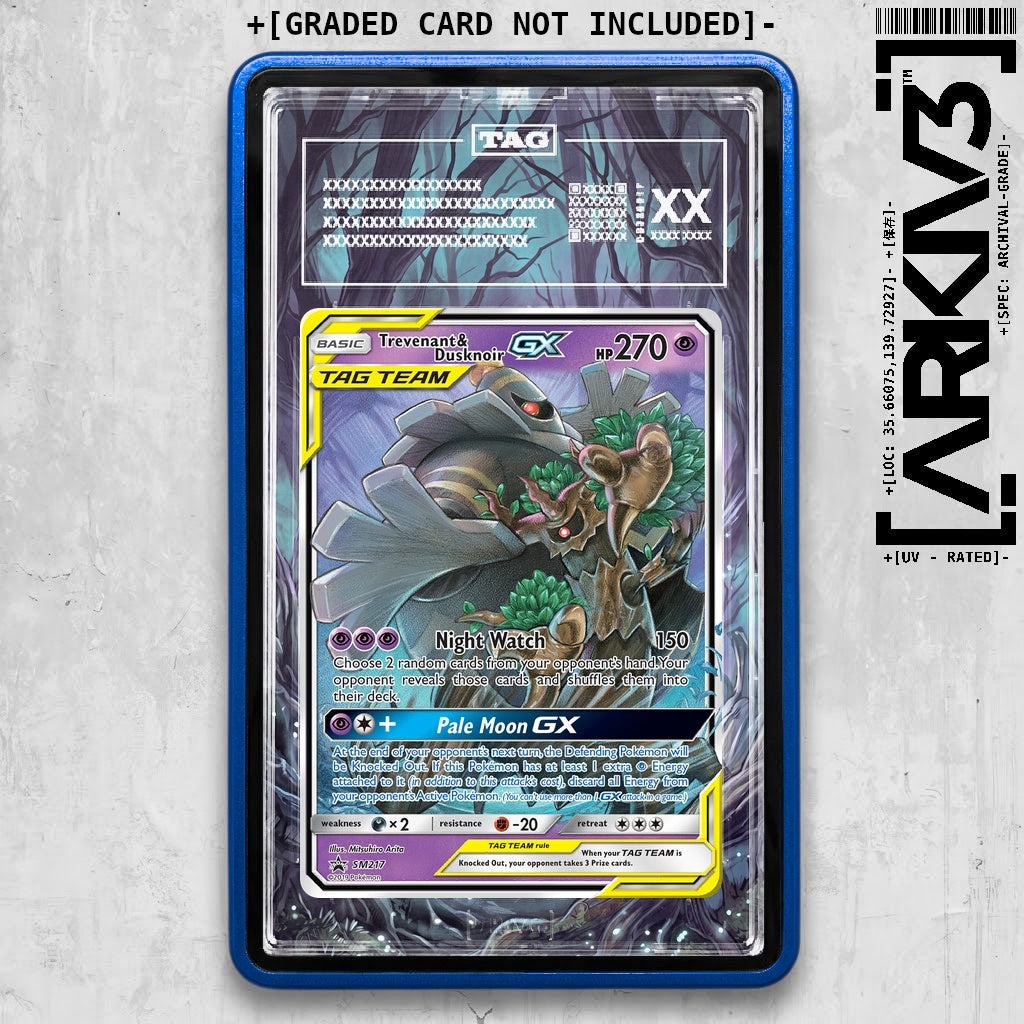 ARKIV3 TAG graded front - Blue