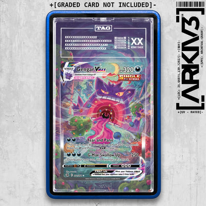 ARKIV3 TAG graded front - Blue