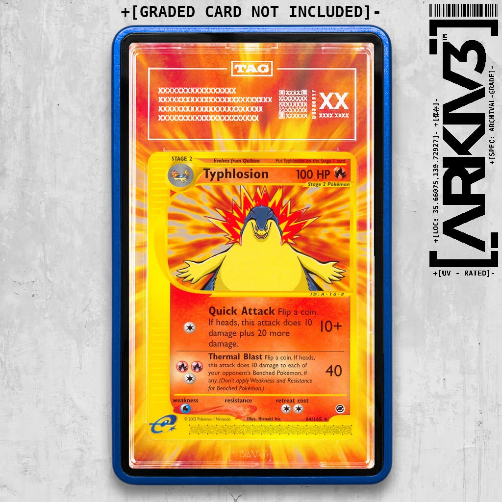 ARKIV3 TAG graded front - Blue