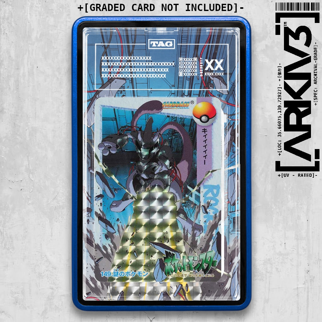 ARKIV3 TAG graded front - Blue