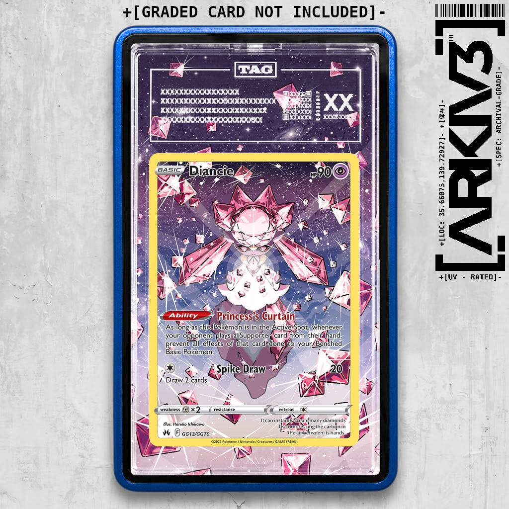 ARKIV3 TAG graded front - Blue
