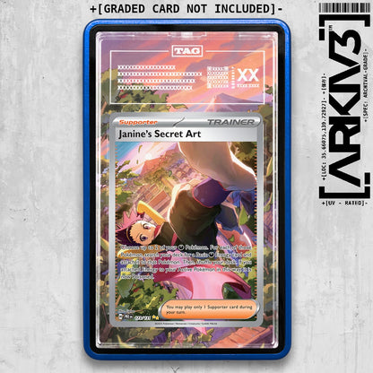 ARKIV3 TAG graded front - Blue