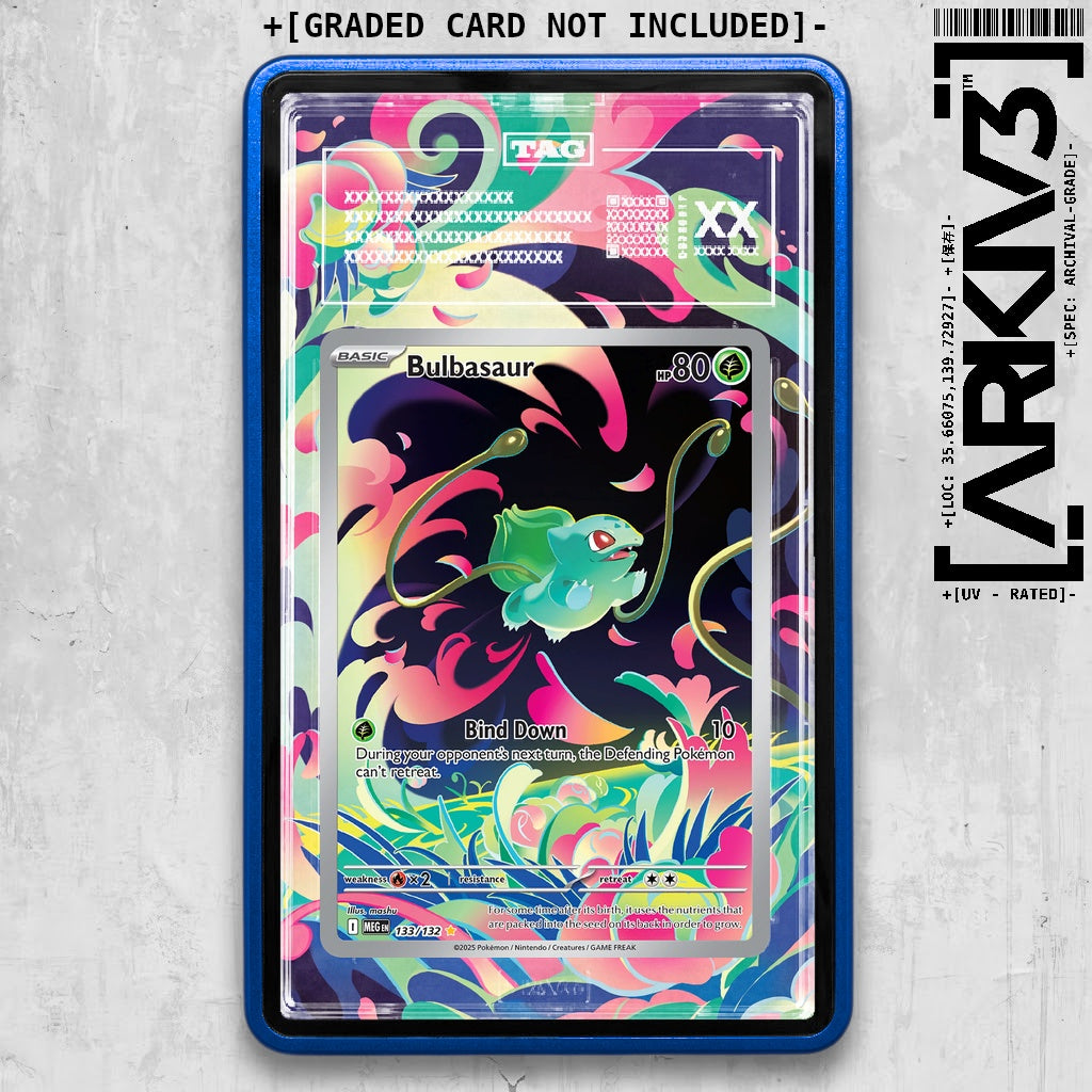 ARKIV3 TAG graded front - Blue