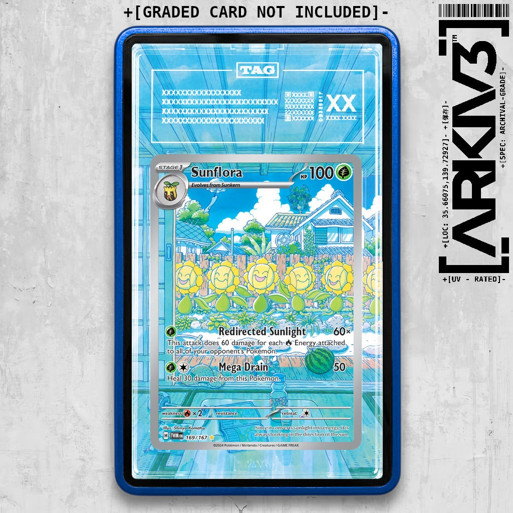 ARKIV3 TAG graded front - Blue