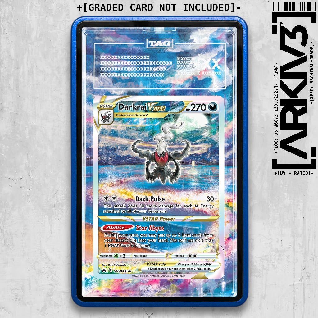 ARKIV3 TAG graded front - Blue