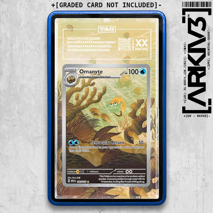ARKIV3 TAG graded front - Blue