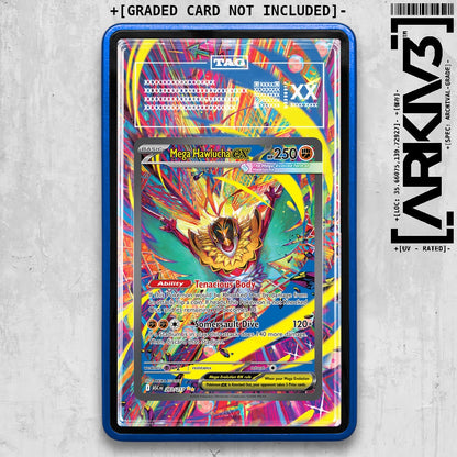 ARKIV3 TAG graded front - Blue