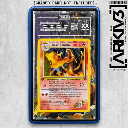 ARKIV3 TAG graded front - Blue