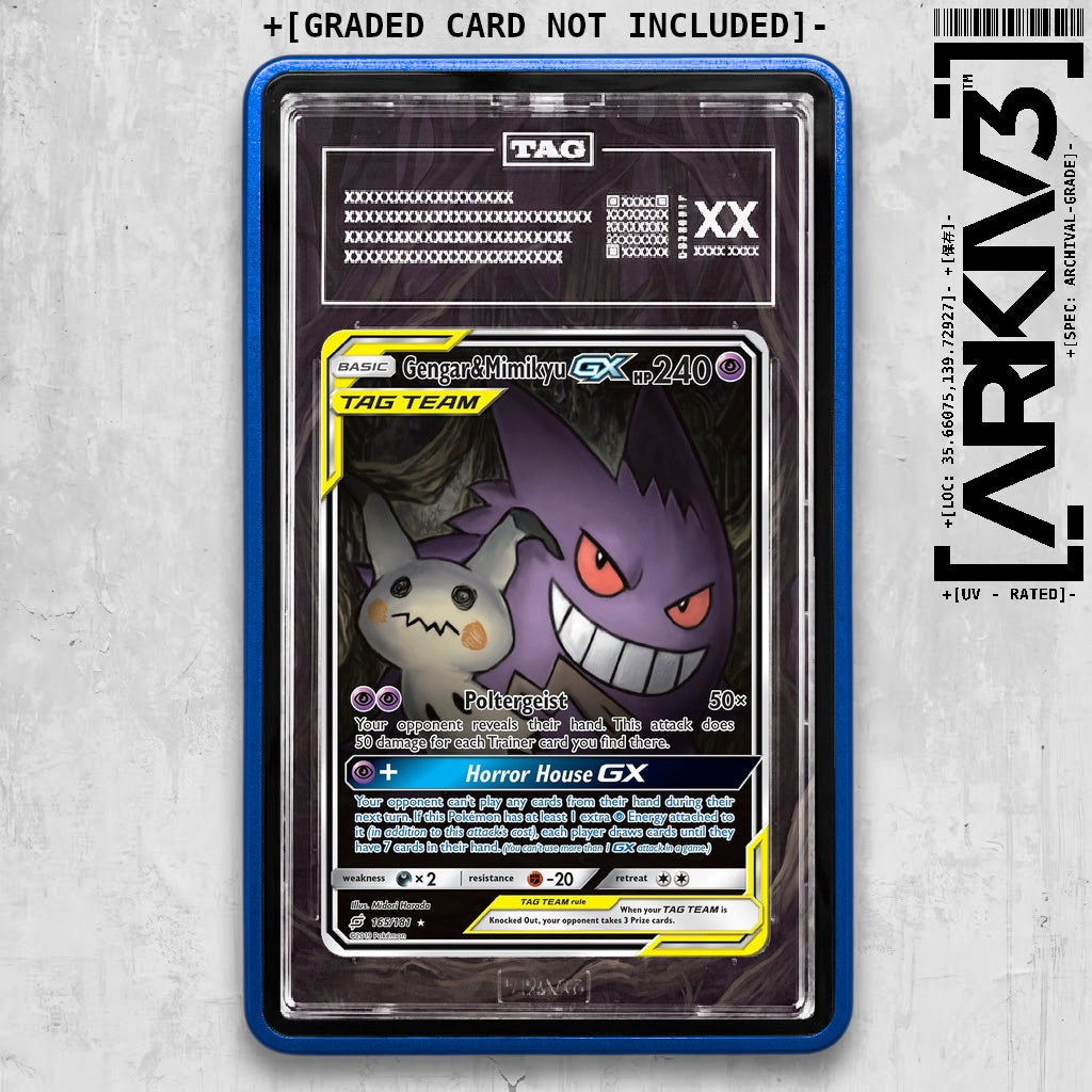 ARKIV3 TAG graded front - Blue