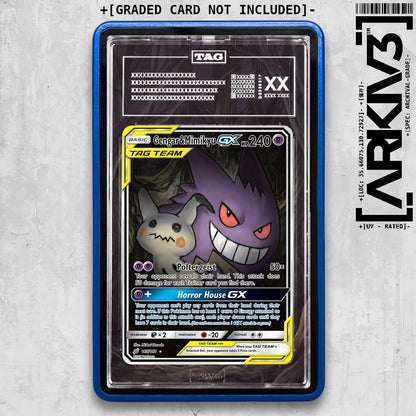 ARKIV3 TAG graded front - Blue