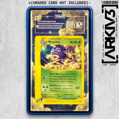 ARKIV3 TAG graded front - Blue