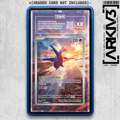 ARKIV3 TAG graded front - Blue