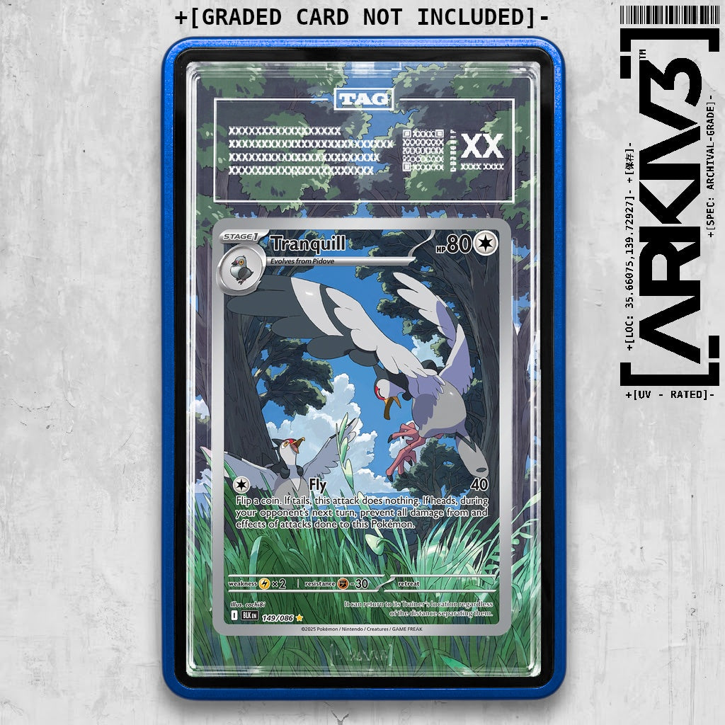 ARKIV3 TAG graded front - Blue