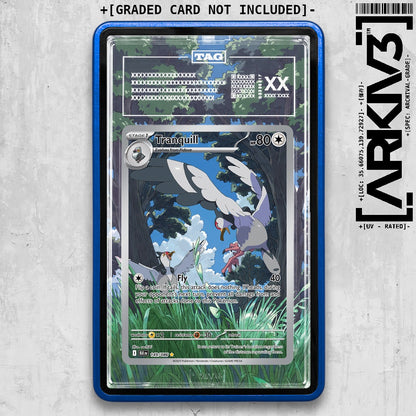 ARKIV3 TAG graded front - Blue