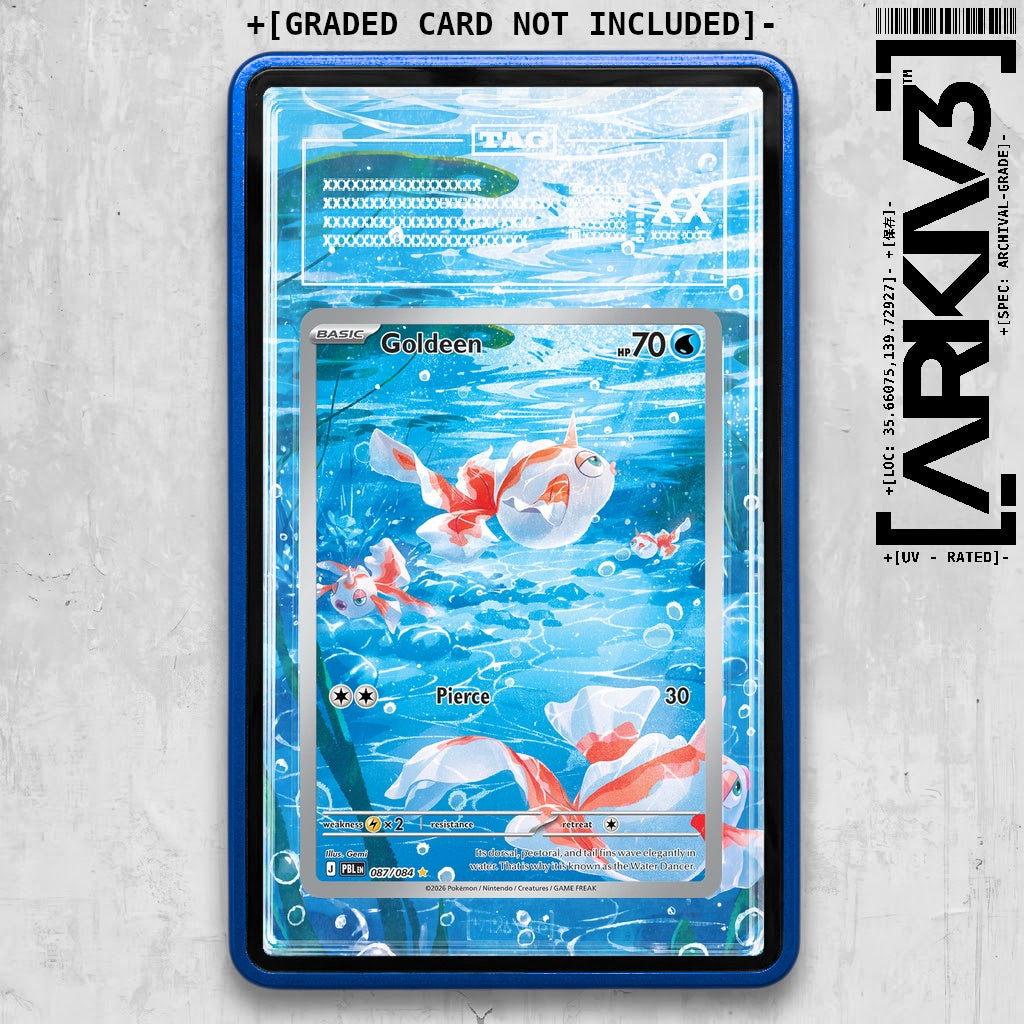 ARKIV3 TAG graded front - Blue