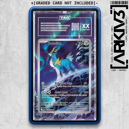 ARKIV3 TAG graded front - Blue