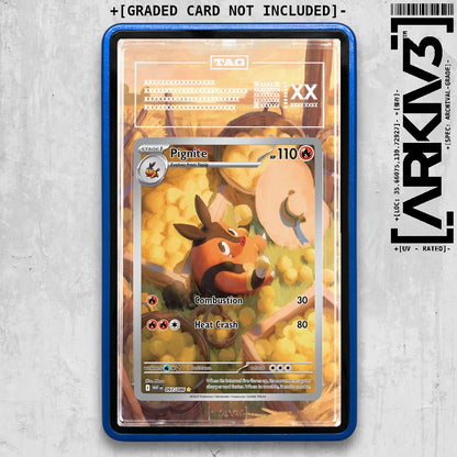 ARKIV3 TAG graded front - Blue