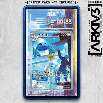 ARKIV3 TAG graded front - Blue