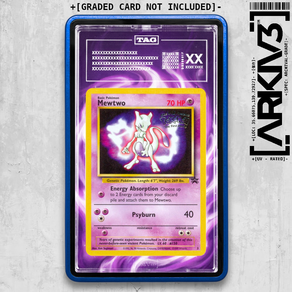 ARKIV3 TAG graded front - Blue