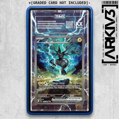 ARKIV3 TAG graded front - Blue
