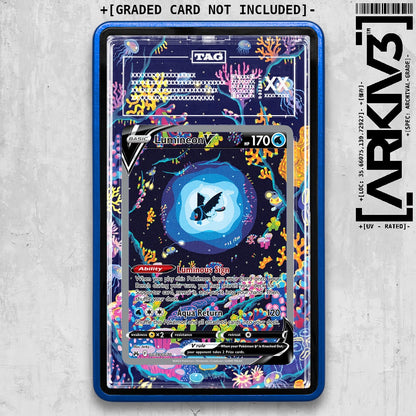 ARKIV3 TAG graded front - Blue
