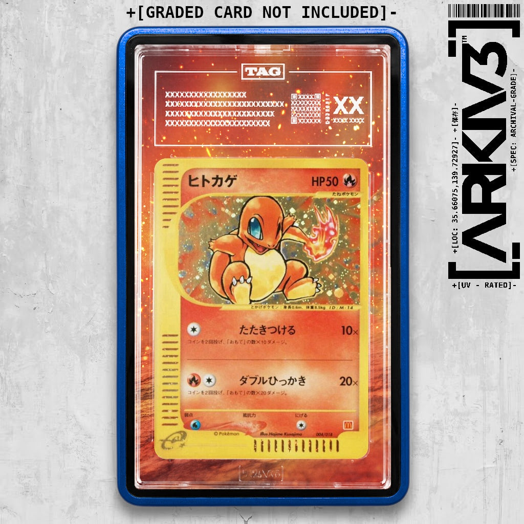 ARKIV3 TAG graded front - Blue