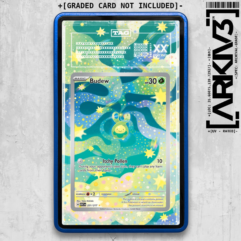 ARKIV3 TAG graded front - Blue