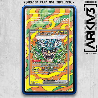 ARKIV3 TAG graded front - Blue