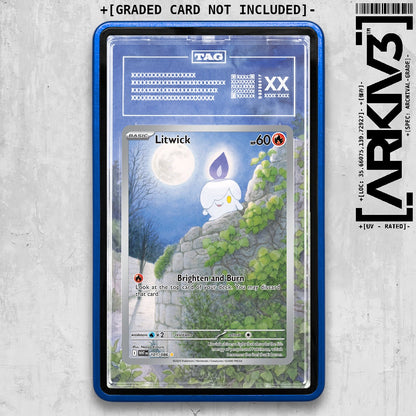 ARKIV3 TAG graded front - Blue