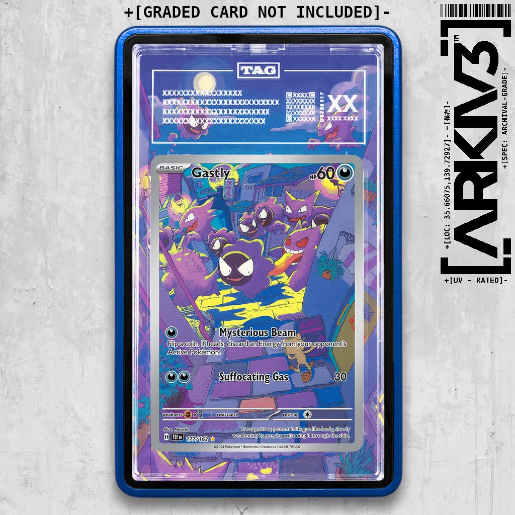 ARKIV3 TAG graded front - Blue