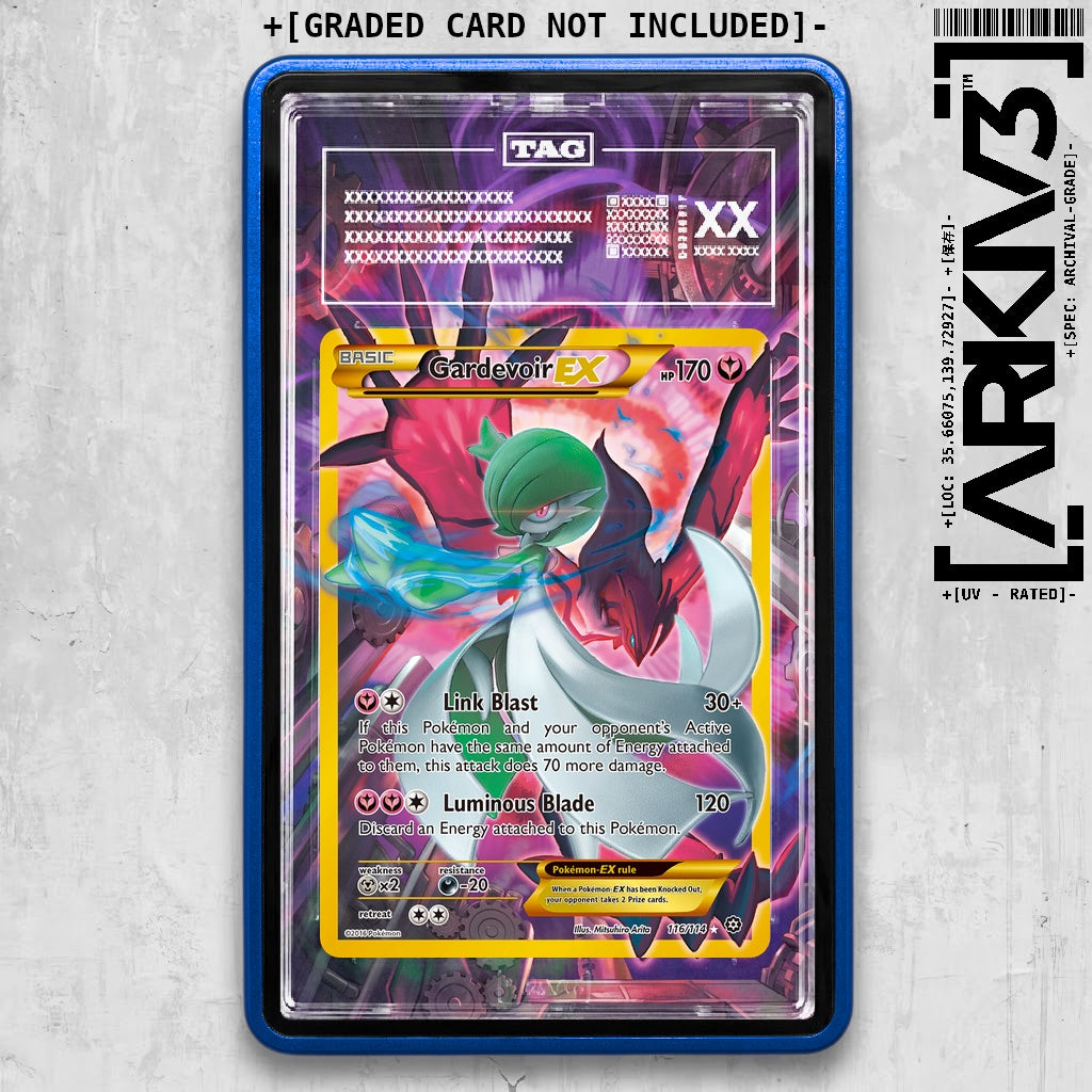 ARKIV3 TAG graded front - Blue