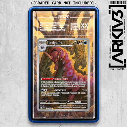 ARKIV3 TAG graded front - Blue