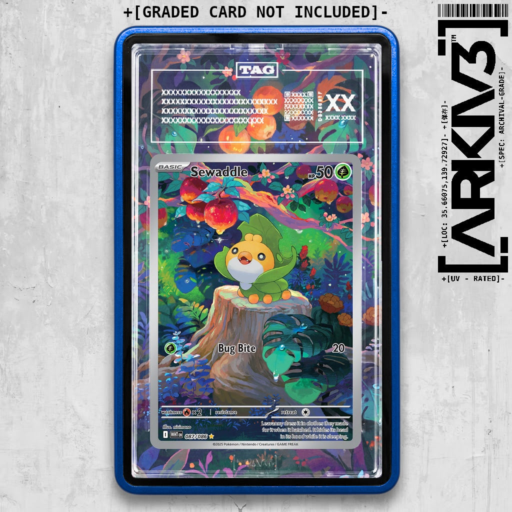 ARKIV3 TAG graded front - Blue