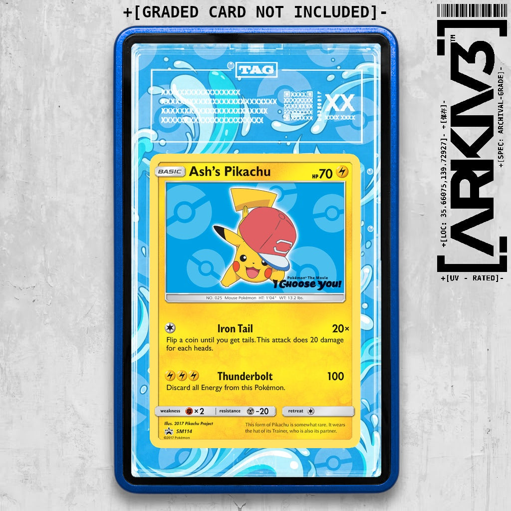ARKIV3 TAG graded front - Blue