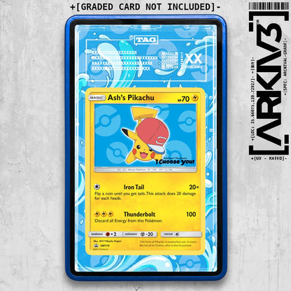 ARKIV3 TAG graded front - Blue