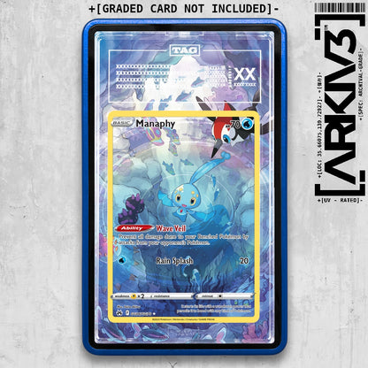 ARKIV3 TAG graded front - Blue