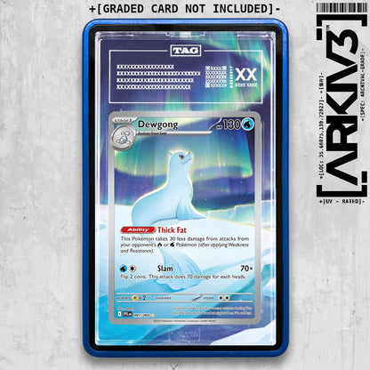 ARKIV3 TAG graded front - Blue