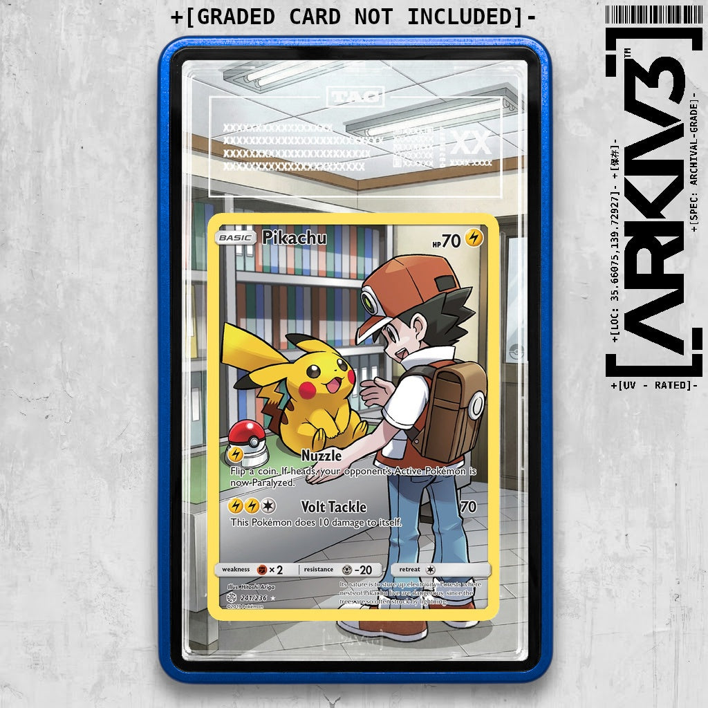 ARKIV3 TAG graded front - Blue