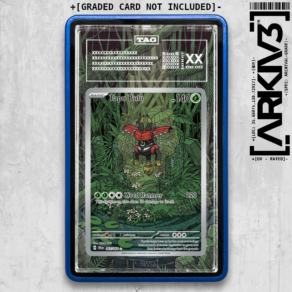 ARKIV3 TAG graded front - Blue