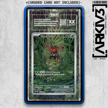 ARKIV3 TAG graded front - Blue