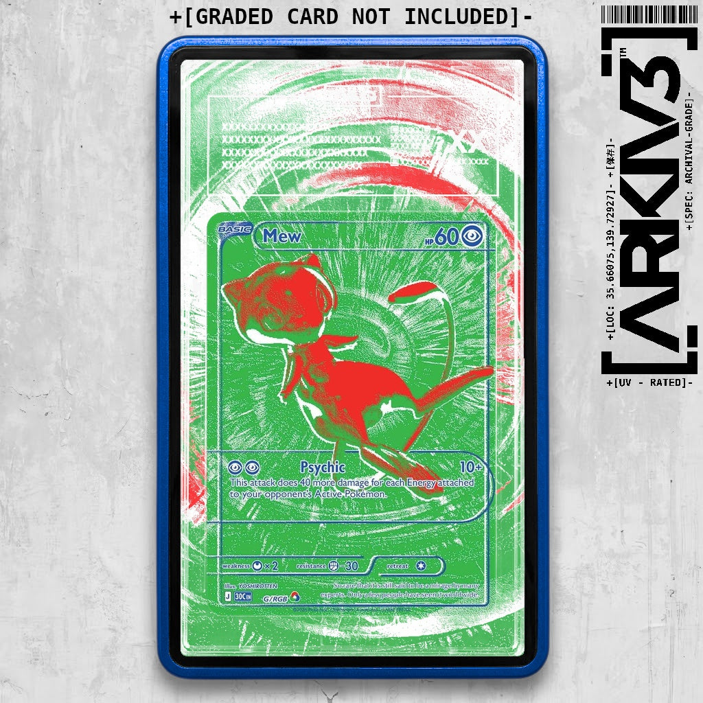 ARKIV3 TAG graded front - Blue