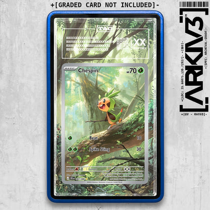 ARKIV3 TAG graded front - Blue